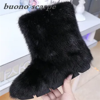 2019 winter new real mink snow boots
2019 winter new real mink snow boots