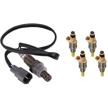 4Pcs Upgraded Fuel Injectors & 1Pcs Car Sensor Air-Fuel Ratio Sensor Oxygen Sensor for Toyota Corolla Lexus 89465-48130
4Pcs Upgraded Fuel Injectors & 1Pcs Car Sensor Air-Fuel Ratio Sensor Oxygen Sensor for Toyota Corolla Lexus 89465-48130