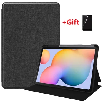 Smart Folio Case with Pencil Holder for Samsung Galaxy Tab S6 Lite 10.4'' SM-P610/P615 2020 Slim Tri-Fold Case with Soft Film
Smart Folio Case with Pencil Holder for Samsung Galaxy Tab S6 Lite 10.4'' SM-P610/P615 2020 Slim Tri-Fold Case with Soft Film