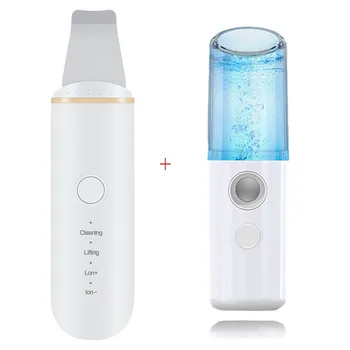 Ultrasonic Skin Scrubber Face Scrubber Cleanser Ultrasonic Peeling Professional Deep Face Skin Cleaning Machine Rechargable
Ultrasonic Skin Scrubber Face Scrubber Cleanser Ultrasonic Peeling Professional Deep Face Skin Cleaning Machine Rechargable