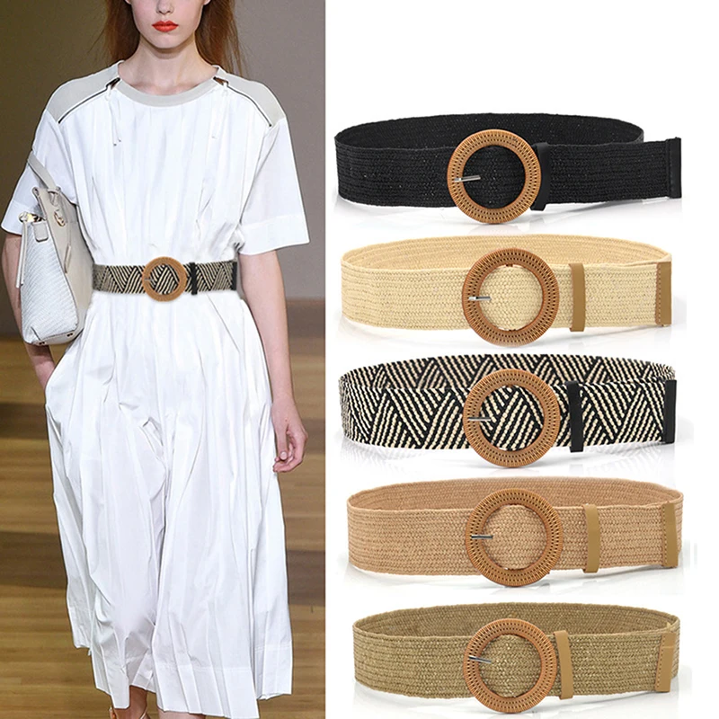 Punk Fashion Women Elastic Belts Designer Luxury PU Thick Chain Waist Strap Dress Coat Sweater Lady Decorative Waistband
Punk Fashion Women Elastic Belts Designer Luxury PU Thick Chain Waist Strap Dress Coat Sweater Lady Decorative Waistband