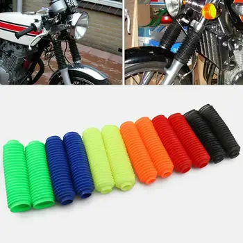 Universal Motorcycle Rubber Protector Front Fork Gaiters Dust Cover Gators Boots Shock Absorber Gaiter Covers for off road Bike
Universal Motorcycle Rubber Protector Front Fork Gaiters Dust Cover Gators Boots Shock Absorber Gaiter Covers for off road Bike
