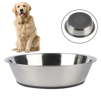 22cm Pet Dog Bowl Kitten Food Water Feefer Stainless Steel Small Dogs Cats Drinking Dish Feeder for Pet Supplies Feeding Bowls
22cm Pet Dog Bowl Kitten Food Water Feefer Stainless Steel Small Dogs Cats Drinking Dish Feeder for Pet Supplies Feeding Bowls