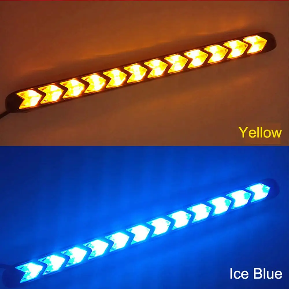 2PCS 24V Waterproof Flexible Universal Car led DRL Daytime Running Light Flow Runs Headlight LED Strip Brake Turn Signal Lights
2PCS 24V Waterproof Flexible Universal Car led DRL Daytime Running Light Flow Runs Headlight LED Strip Brake Turn Signal Lights