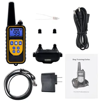 Electrical Shock Ultrasonic Dog Repeller Dog Shock Collar New Rechargeable Remote Control Training Dog Night Vision Backlight
Electrical Shock Ultrasonic Dog Repeller Dog Shock Collar New Rechargeable Remote Control Training Dog Night Vision Backlight