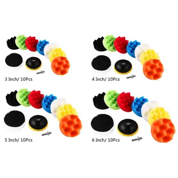Hot 10 Pcs/set 3/4/5/6 Inch Vehicle Car Sponge Polishing Pad Buffing Waxing Mat Polisher Buffer Hand Tool Kit Auto Accessories
Hot 10 Pcs/set 3/4/5/6 Inch Vehicle Car Sponge Polishing Pad Buffing Waxing Mat Polisher Buffer Hand Tool Kit Auto Accessories
