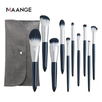 MAANGE 10Pcs Makeup Brushes Tool Set Cosmetic Powder Eye Shadow Foundation Blush Blending Make Up Brush Maquiagem Beauty Tool
MAANGE 10Pcs Makeup Brushes Tool Set Cosmetic Powder Eye Shadow Foundation Blush Blending Make Up Brush Maquiagem Beauty Tool