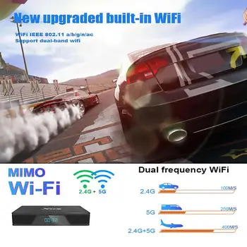 X96H Allwinner Set-top Box H603 Android 9.0 TV Box 4G and 64G Simplicity Output Pixel Format Configurable BT4.1 2.4G/5G WiFi 6K
X96H Allwinner Set-top Box H603 Android 9.0 TV Box 4G and 64G Simplicity Output Pixel Format Configurable BT4.1 2.4G/5G WiFi 6K