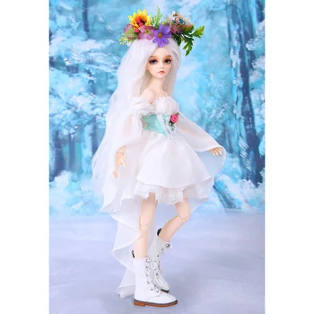 MODIKER 1/4 BJD Dolls Rendia Female Makeup Dolls with Eyes and Full Clothing White Wig Fairy Tale
MODIKER 1/4 BJD Dolls Rendia Female Makeup Dolls with Eyes and Full Clothing White Wig Fairy Tale