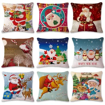Fashion Christmas Design Cotton Linen Pillow Super Soft Car Office Sofa Cushion Pillow Home Decoration with LED
Fashion Christmas Design Cotton Linen Pillow Super Soft Car Office Sofa Cushion Pillow Home Decoration with LED