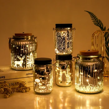 Creative Drift Bottle Wishing Bottle Cork LED Light Wishing Bottle Lucky Star Glass Luminous Decorative Gift Bottle
Creative Drift Bottle Wishing Bottle Cork LED Light Wishing Bottle Lucky Star Glass Luminous Decorative Gift Bottle