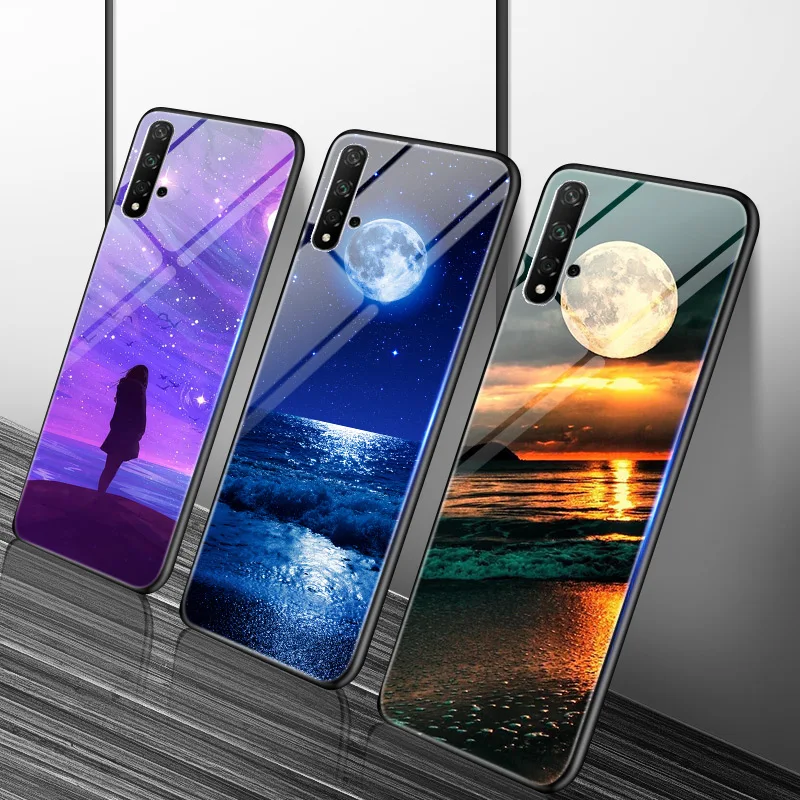 Глянцевый чехол из ТПУ для Huawei Nova 5T Honor 7A 7C 8C View 20 30 Pro Plus + 30S | Мобильные телефоны и