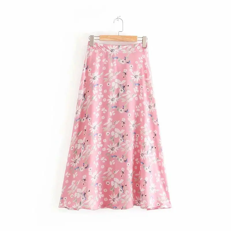 2019 Summer Europe And America Women's Dress New Style Pastoral Style Printed Skirt 9165 
2019 Summer Europe And America Women's Dress New Style Pastoral Style Printed Skirt 9165