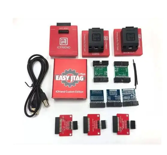 Новая версия легкий Jtag plus box Easy-Jtag + JTAG /UFI/MEDUSA ISP адаптеры UFS 3 в 1 SOCKET с поддержкой 153 |