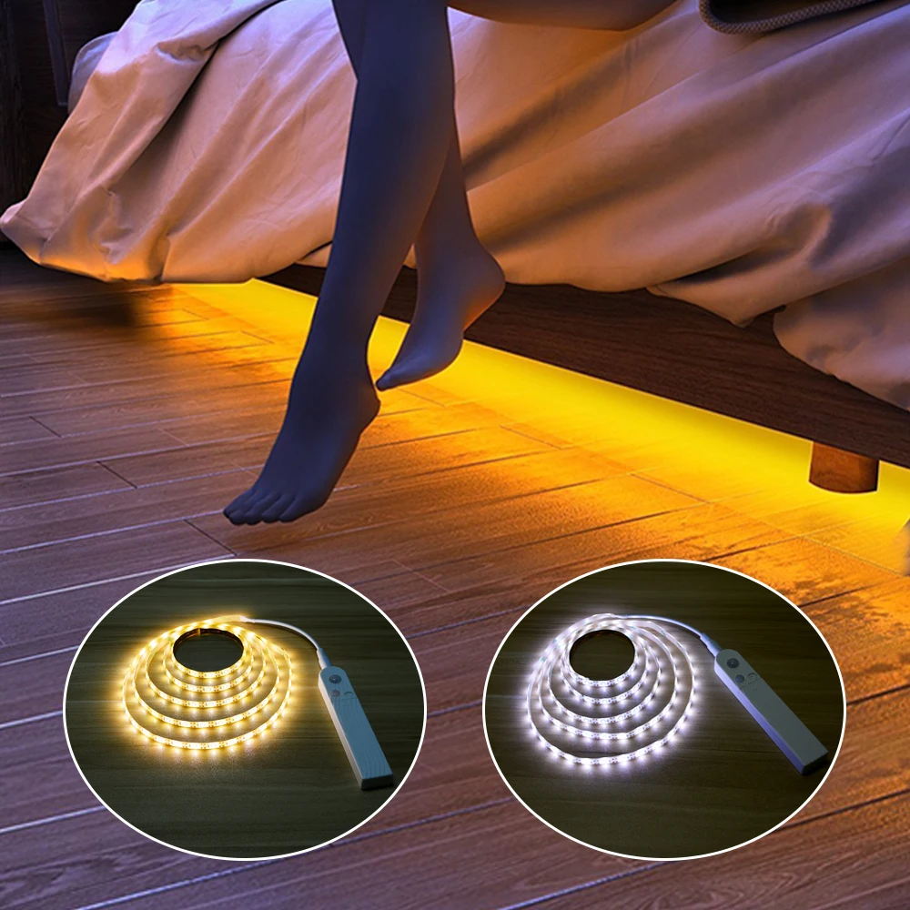 LED Wireless PIR Motion Sensor Night light Bed lamp Tape Under Cabinet light 5V USB LED Strip Kitchen TV Backlight Decoration
LED Wireless PIR Motion Sensor Night light Bed lamp Tape Under Cabinet light 5V USB LED Strip Kitchen TV Backlight Decoration