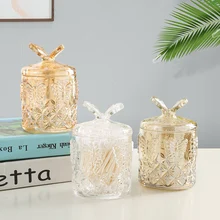 Cotton Swab Box with Cover Glass Toothpick Box Creative Home Cotton Stick Waterproof Desktop Storage Box Fashion Simple
Cotton Swab Box with Cover Glass Toothpick Box Creative Home Cotton Stick Waterproof Desktop Storage Box Fashion Simple