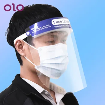 OLO Face Shield Protective Cover Face Eyes Protector Baffle Block Dust-proof Transparent Masks Anti Splash Full Face Masks
OLO Face Shield Protective Cover Face Eyes Protector Baffle Block Dust-proof Transparent Masks Anti Splash Full Face Masks
