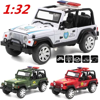 1:32 Jeep Polices Car Alloy Model Alloy Sound and Light Pull Back Model Educational Toy Gifts Boy For Children Free Shipping
1:32 Jeep Polices Car Alloy Model Alloy Sound and Light Pull Back Model Educational Toy Gifts Boy For Children Free Shipping