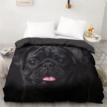 3D Design Custom Duvet Quilt Comforter Blanket Cover Case Bed Linens Bedding Set Black 155x215cm Animals Black Dog Home Textile 
3D Design Custom Duvet Quilt Comforter Blanket Cover Case Bed Linens Bedding Set Black 155x215cm Animals Black Dog Home Textile