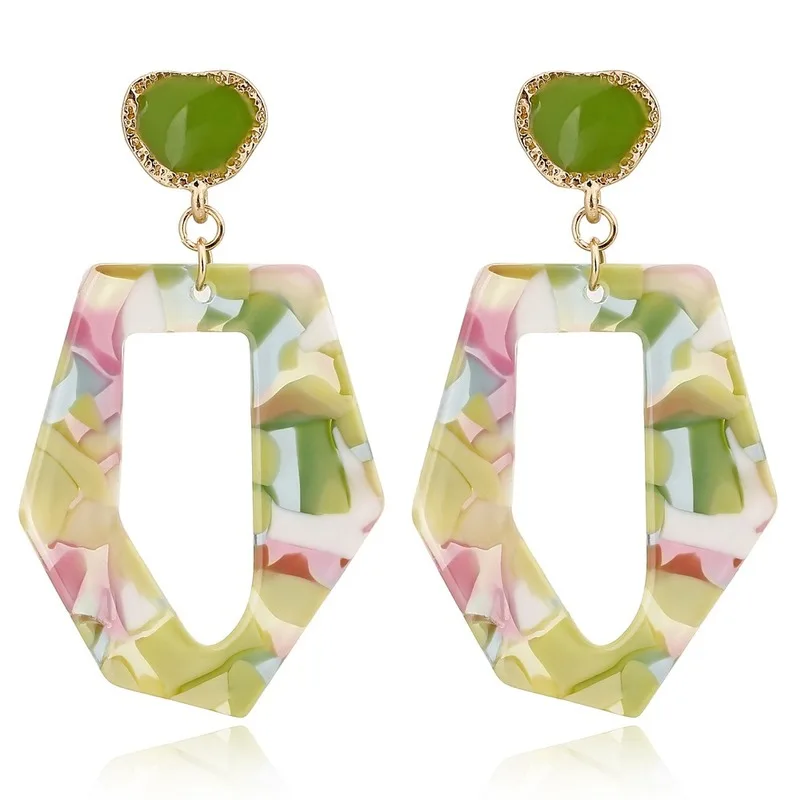 Irregular Fashion Earrings Earrings Fresh Sweet Acrylic Fashion Jewelry Wedding Wild Woman Trinkets Korean Earrings
Irregular Fashion Earrings Earrings Fresh Sweet Acrylic Fashion Jewelry Wedding Wild Woman Trinkets Korean Earrings