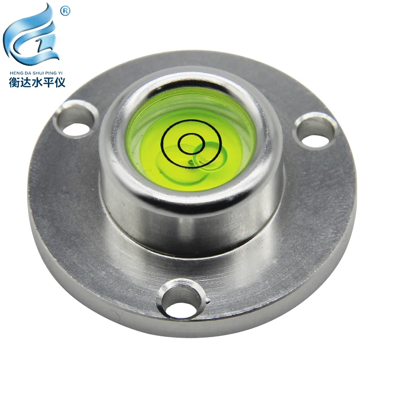 Flange plate level bubble metal round level bubble portable level 40*22*14mm
Flange plate level bubble metal round level bubble portable level 40*22*14mm