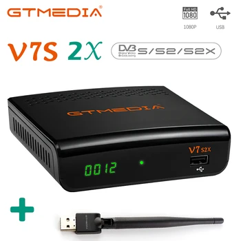 GTmedia V7S2X 1080P Satellite Receiver Decoder with USB Wifi Support DVB-S/S2/S2X update by GT media V7S HD no app included
GTmedia V7S2X 1080P Satellite Receiver Decoder with USB Wifi Support DVB-S/S2/S2X update by GT media V7S HD no app included