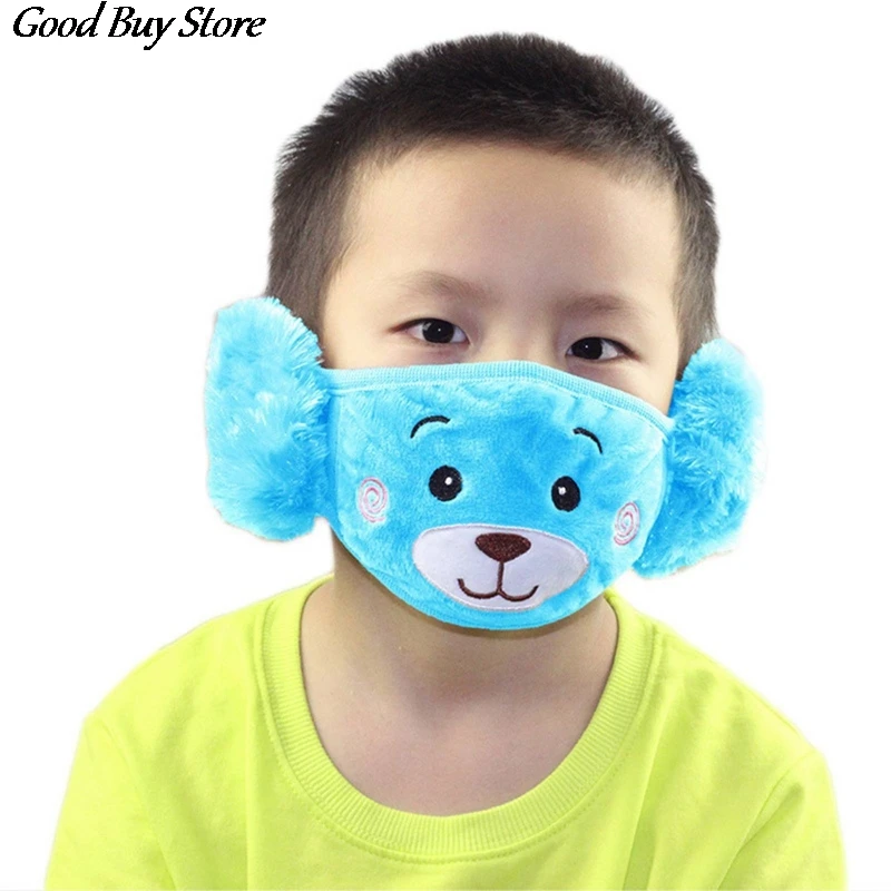 Children Autumn Winter Earmuffs Cartoon Bear Earmuff Mouth Cover Kids Comfortable Ear Muff Ear Warmer Skiing Warm Fur Earlap
Children Autumn Winter Earmuffs Cartoon Bear Earmuff Mouth Cover Kids Comfortable Ear Muff Ear Warmer Skiing Warm Fur Earlap