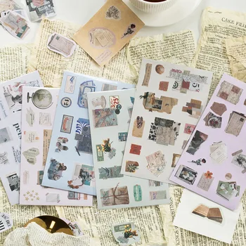 2 Sheets/set Vintage Journal Stickers Retro Flower Border Stickers Scrapbooking Diary Decoaration Stationery Stickers
2 Sheets/set Vintage Journal Stickers Retro Flower Border Stickers Scrapbooking Diary Decoaration Stationery Stickers