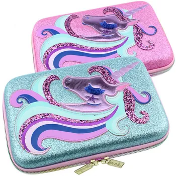 New Unicorn Pencil Case School Girl Applique Embroidery Material Kawaii Big Pen Boxs School Supplies Lovely Pencil Bag Cosmetic
New Unicorn Pencil Case School Girl Applique Embroidery Material Kawaii Big Pen Boxs School Supplies Lovely Pencil Bag Cosmetic