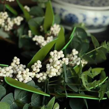 Eucalyptus Artificial Flowers Wreath 18in Garland Door Farmhouse Wall Decor
Eucalyptus Artificial Flowers Wreath 18in Garland Door Farmhouse Wall Decor