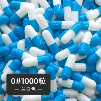 1000Pcs Blue-white Empty Hard Gelatin Capsule Size Medicine Pill Capsule Vitamins Personal Health Care Pill Cases Splitters
1000Pcs Blue-white Empty Hard Gelatin Capsule Size Medicine Pill Capsule Vitamins Personal Health Care Pill Cases Splitters