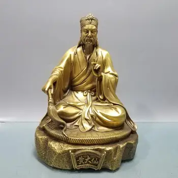 wedding decoration China Feng Shui Seikos brass wealth auspicious Wong Tai Sin status Old man holding a magic pen statue
wedding decoration China Feng Shui Seikos brass wealth auspicious Wong Tai Sin status Old man holding a magic pen statue