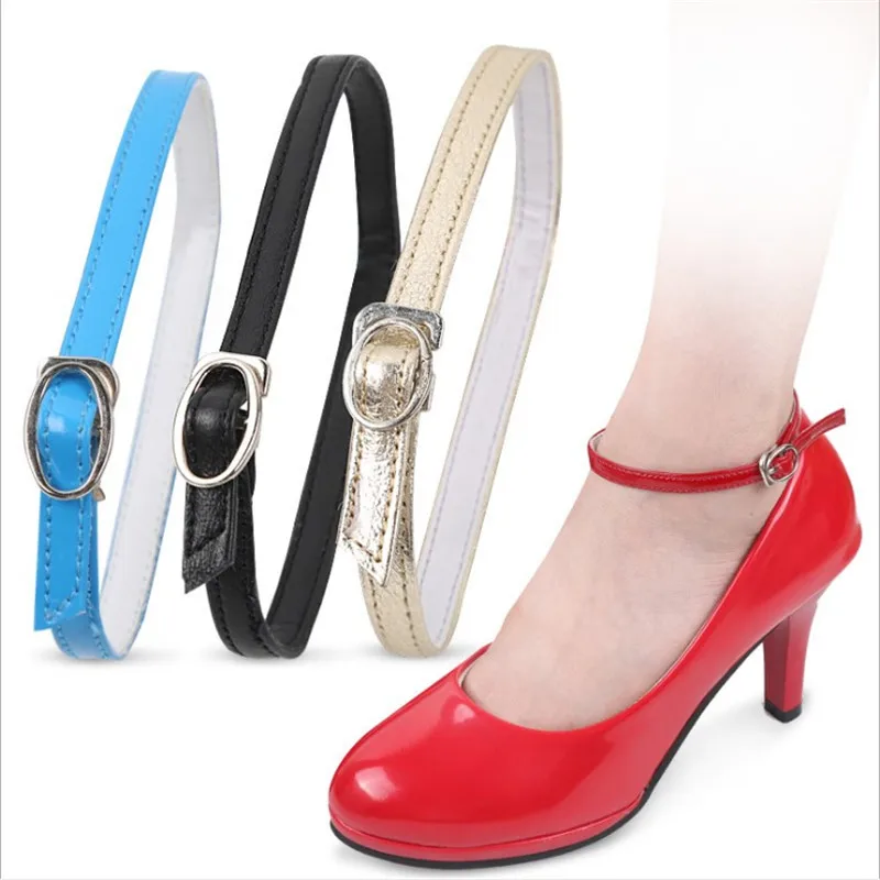 

1Pair Fashion Women Shoelaces for High Heels Adjustable Shoe Belt Ankle Holding Loose Anti-skid Bundle Laces Tie Straps Band