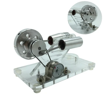Stirling Engine Motor Model Electricity Power Generator Educational Toy Gift Mini Engine Physical Experiment
Stirling Engine Motor Model Electricity Power Generator Educational Toy Gift Mini Engine Physical Experiment