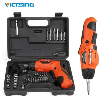 VicTsing Cordless Electric Screwdriver Tool Kit Rechargeable USB Charger 45 In 1 Household Electric Screw Driver Power Tool Set
VicTsing Cordless Electric Screwdriver Tool Kit Rechargeable USB Charger 45 In 1 Household Electric Screw Driver Power Tool Set