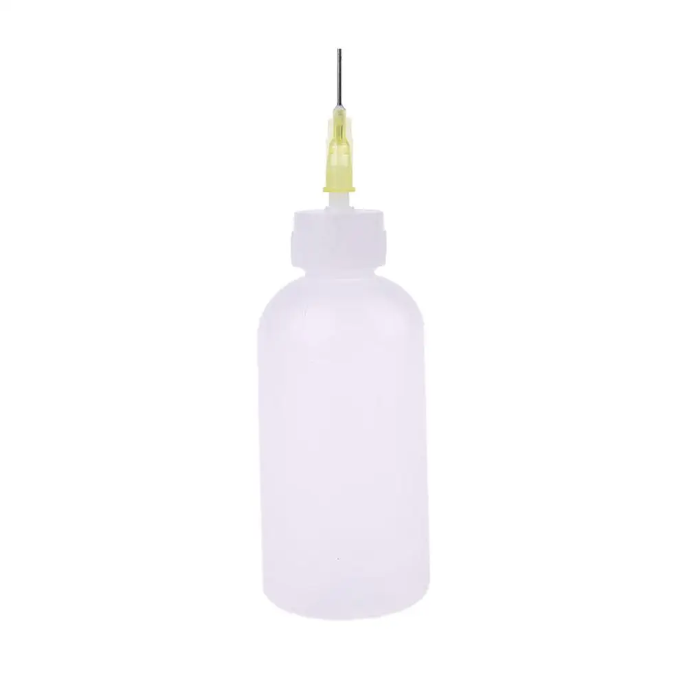 1pc 50ml Clear Liquid Bottle For Rosin Solder Flux Paste With 1 Needle New X7YB
1pc 50ml Clear Liquid Bottle For Rosin Solder Flux Paste With 1 Needle New X7YB