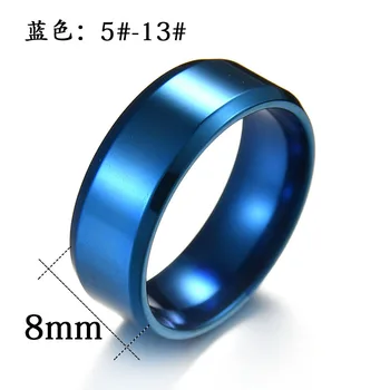 2020 Fashion Titanium Steel Ring 8MM Mirror Stainless Steel Ring Men And Women Simple Couple Rings
2020 Fashion Titanium Steel Ring 8MM Mirror Stainless Steel Ring Men And Women Simple Couple Rings