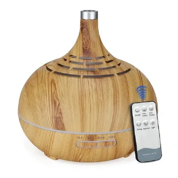 Ultrasonic 400ml Remote Control Air Humidifier Aroma Essential Oil Diffuser Wood Grain with 7 Color Changing Lights for Office
Ultrasonic 400ml Remote Control Air Humidifier Aroma Essential Oil Diffuser Wood Grain with 7 Color Changing Lights for Office