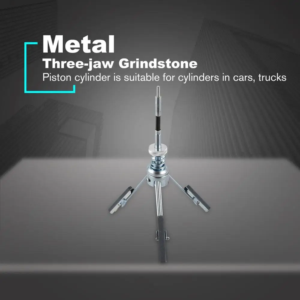 3 Jaw Adjustable Car Engine Cylinder Hone Stones Flexible Shaft Bore Honing Tension Tool 3 Jaw Bore Honing Tool
3 Jaw Adjustable Car Engine Cylinder Hone Stones Flexible Shaft Bore Honing Tension Tool 3 Jaw Bore Honing Tool