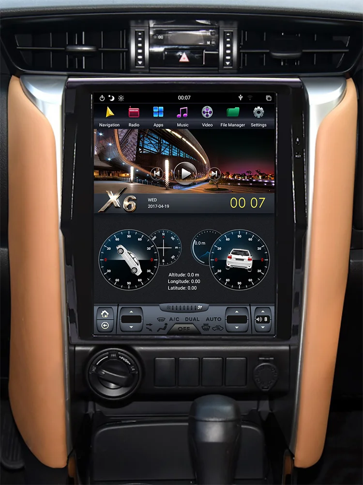 12.1'' Android 9.0 Car Navigation Radio Receiver Video Player For Toyota Fortuner 2016-2020 Stereo Multimedia Player Auto Radio
12.1'' Android 9.0 Car Navigation Radio Receiver Video Player For Toyota Fortuner 2016-2020 Stereo Multimedia Player Auto Radio