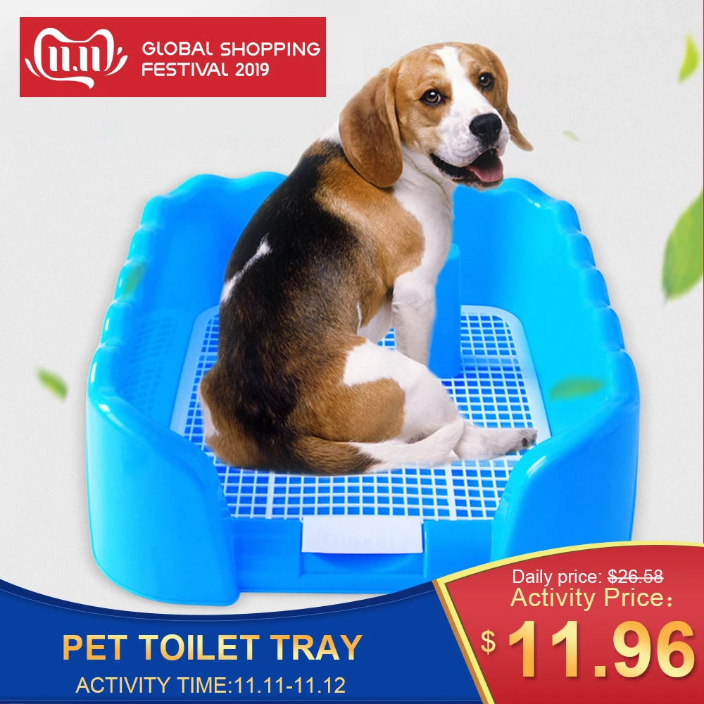 Portable Pet Toilet Tray Grid Pet Toilet Fence Dog Toilet Puppy Training Pad Holder With Fence Pee Post For Small Pet Potty
Portable Pet Toilet Tray Grid Pet Toilet Fence Dog Toilet Puppy Training Pad Holder With Fence Pee Post For Small Pet Potty