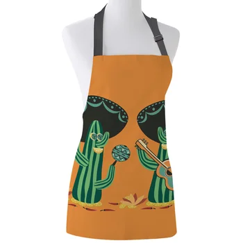 Cute Cactus Music Cartoon Art Print Apron Print Unisex Kitchen Bib with Adjustable Neck for Cooking Gardening
Cute Cactus Music Cartoon Art Print Apron Print Unisex Kitchen Bib with Adjustable Neck for Cooking Gardening