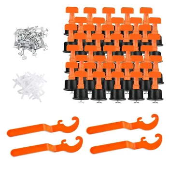 704 Pcs Tile Leveling System Kit Flat Ceramic Floor Wall Construction Tools Reusable Leveling System Kit for Tile
704 Pcs Tile Leveling System Kit Flat Ceramic Floor Wall Construction Tools Reusable Leveling System Kit for Tile