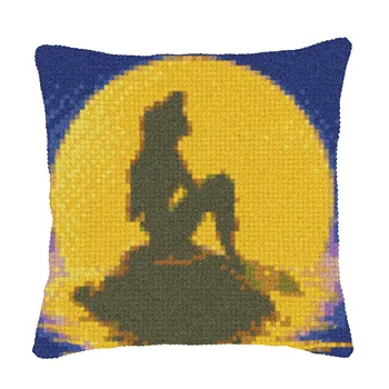 Cushion Kit Pillow Mat DIY Crafts Cartoon Girl Pattern Cross Stitch Needlework set Crocheting Cushion embroidery pillow
Cushion Kit Pillow Mat DIY Crafts Cartoon Girl Pattern Cross Stitch Needlework set Crocheting Cushion embroidery pillow