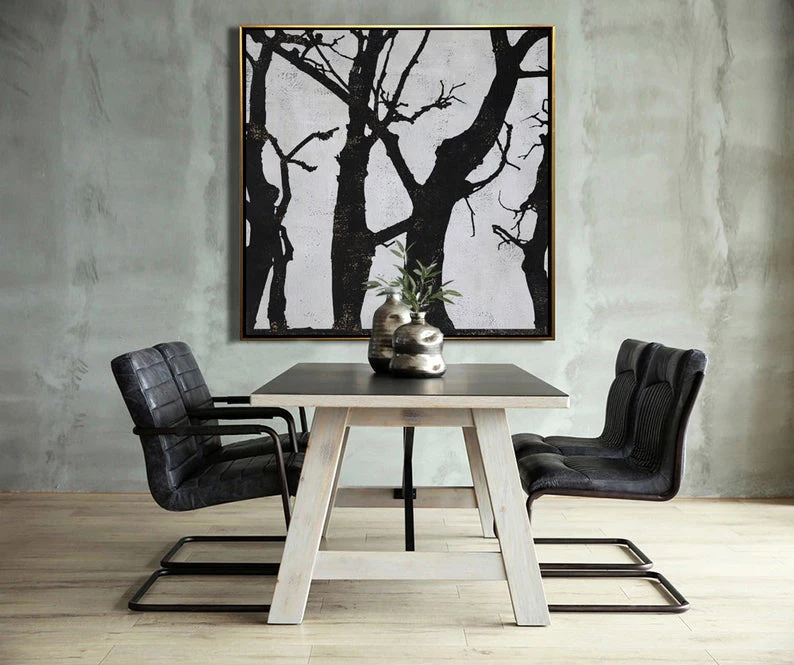 Abstract Tree Painting On Canvas Wall Art Minimalist Painting Black Art Tree Art Landscape Painting Modern Home Decor Painting
Abstract Tree Painting On Canvas Wall Art Minimalist Painting Black Art Tree Art Landscape Painting Modern Home Decor Painting