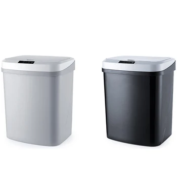 15L Large Capacity Touchless Infrared Motion Sensor Automatic Induction Smart Trash Can Household Kitchen Garbage Bin
15L Large Capacity Touchless Infrared Motion Sensor Automatic Induction Smart Trash Can Household Kitchen Garbage Bin