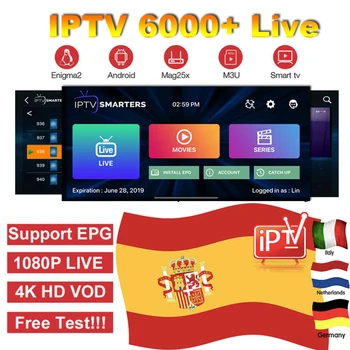 Latest year IPTV Spain Enigma code Android-Box Smart-Pc subscribe to DAZN Movist M3U for Enigma 2 / Smart-tv 24h free test
Latest year IPTV Spain Enigma code Android-Box Smart-Pc subscribe to DAZN Movist M3U for Enigma 2 / Smart-tv 24h free test