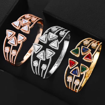 GODKI Trendy Luxury 5 Rows Big Bold Statement Bangle Cuffs For Women Wedding Zircon Crystal CZ Dubai Bracelet Party Jewelry 2020
GODKI Trendy Luxury 5 Rows Big Bold Statement Bangle Cuffs For Women Wedding Zircon Crystal CZ Dubai Bracelet Party Jewelry 2020