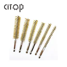 Citop 6PCS Hexagonal Handle Gun Brush Pipe Dredging Cleaning Wire Brush Metal Handle Fireplace Cleaning Polishing Tool
Citop 6PCS Hexagonal Handle Gun Brush Pipe Dredging Cleaning Wire Brush Metal Handle Fireplace Cleaning Polishing Tool