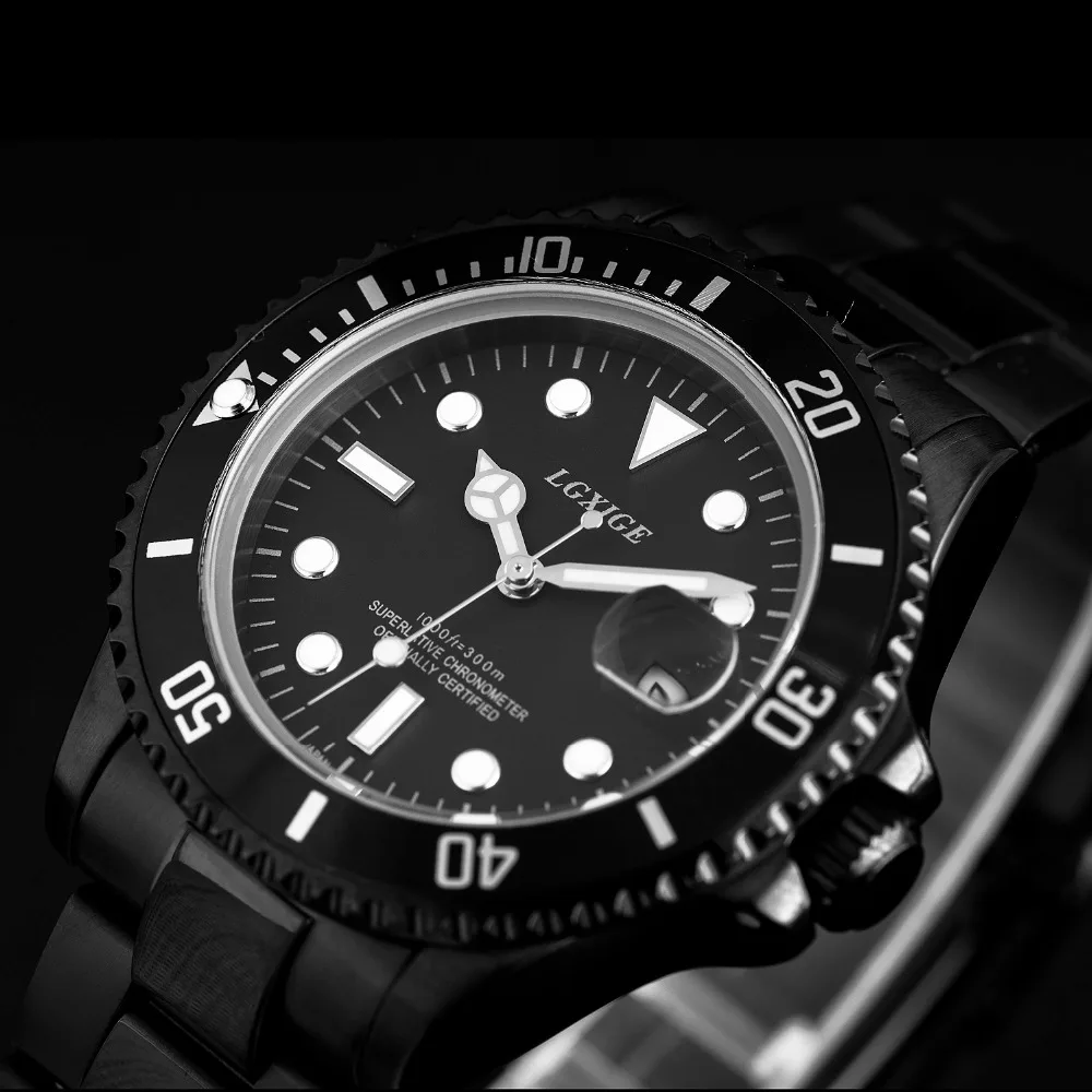 2020 New Watch 40MM Men's Luxury Sports Watch Sapphire Glass Diving Waterproof Watch Pure Black Watch Men's Gift Free Shipping
2020 New Watch 40MM Men's Luxury Sports Watch Sapphire Glass Diving Waterproof Watch Pure Black Watch Men's Gift Free Shipping